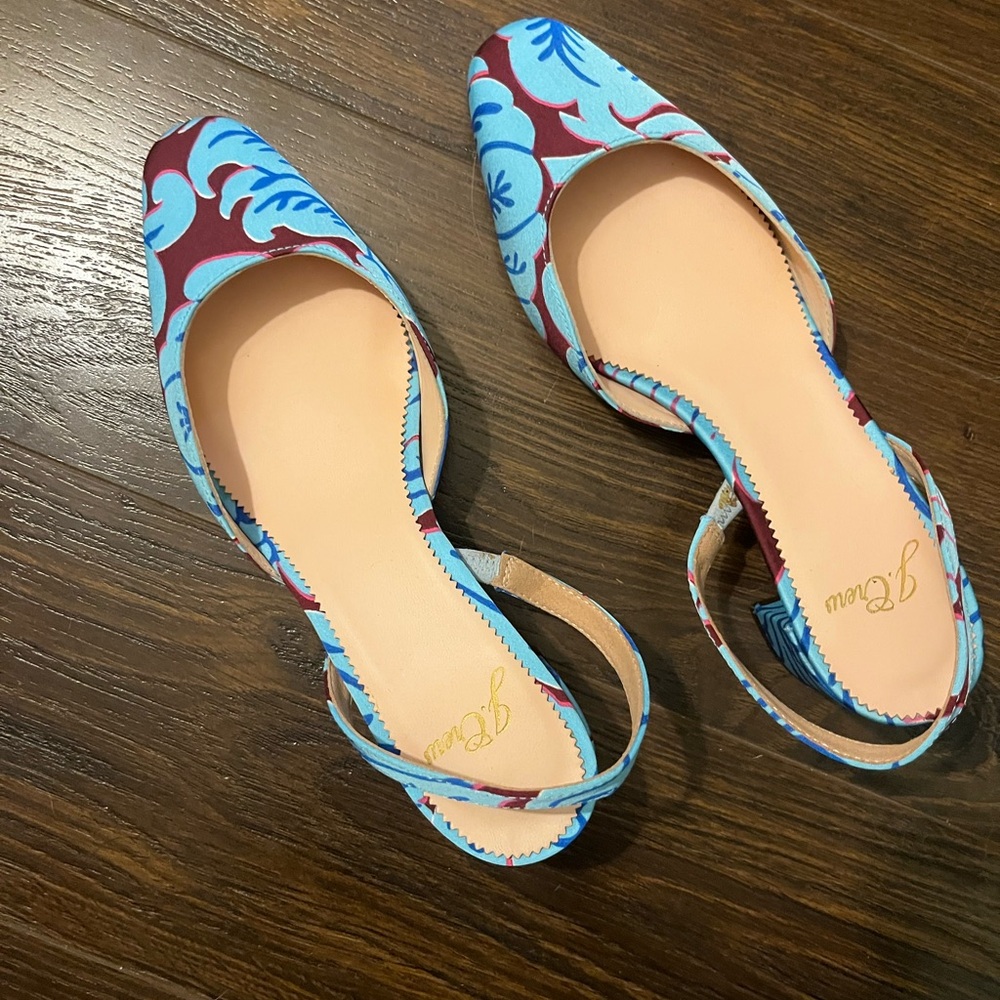 Jcrew slingbacks never worn